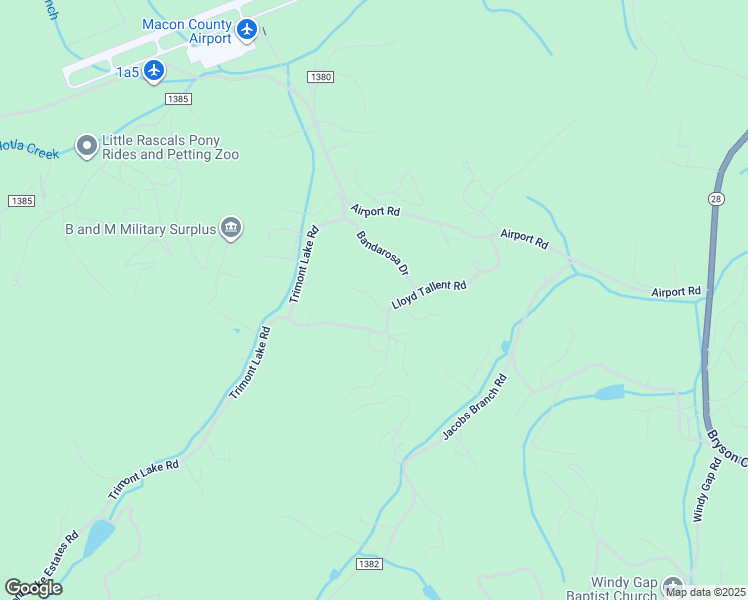 map of restaurants, bars, coffee shops, grocery stores, and more near Ashleigh Lane in Franklin