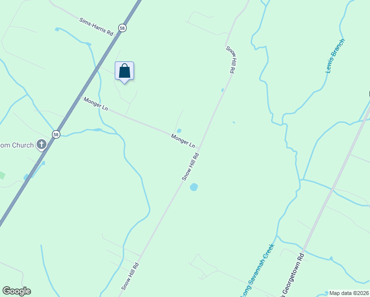 map of restaurants, bars, coffee shops, grocery stores, and more near 10085 Snow Hill Road in Ooltewah