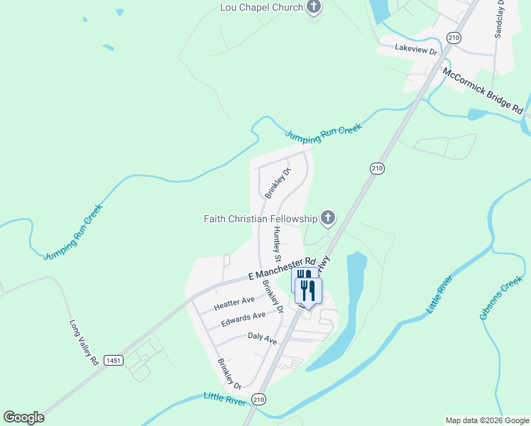 map of restaurants, bars, coffee shops, grocery stores, and more near 3201 Cronkite Street in Spring Lake