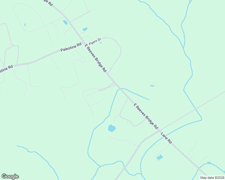 map of restaurants, bars, coffee shops, grocery stores, and more near 8405 East Reeves Bridge Road in Linden