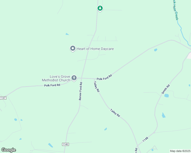 map of restaurants, bars, coffee shops, grocery stores, and more near 4435 Polk Ford Road in Stanfield