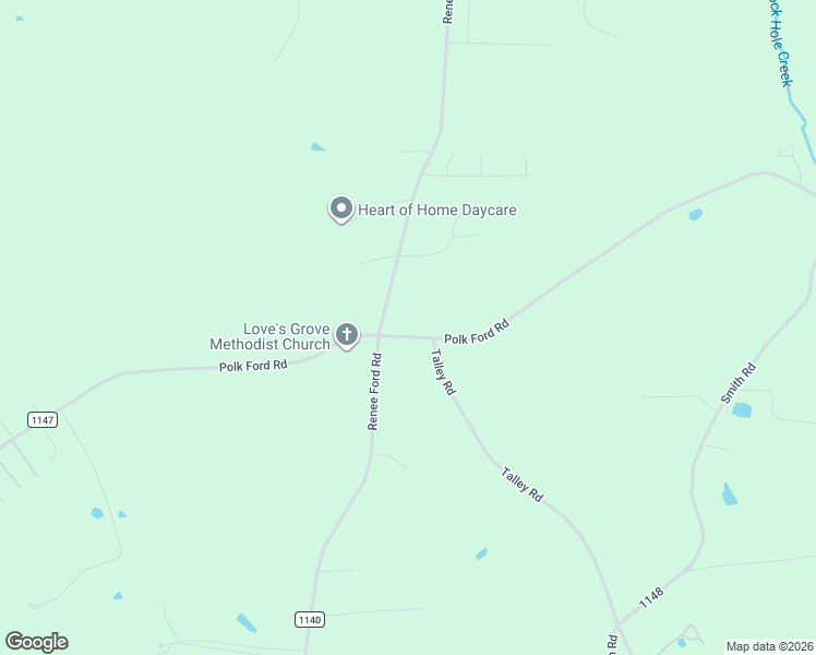 map of restaurants, bars, coffee shops, grocery stores, and more near 4413 Polk Ford Road in Stanfield