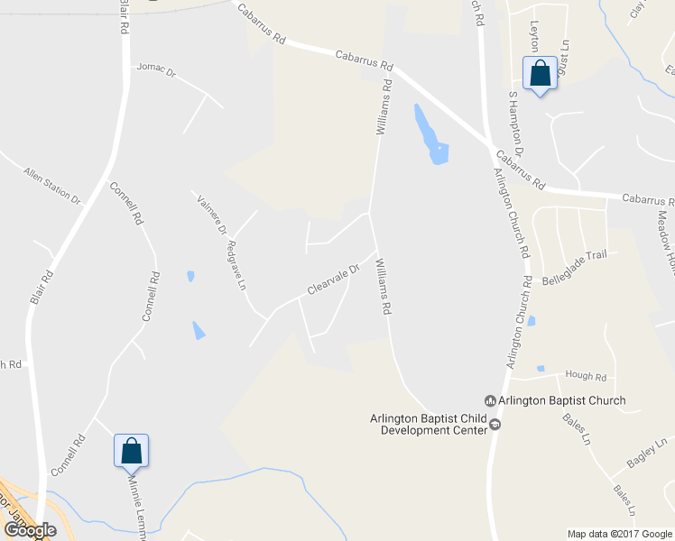 map of restaurants, bars, coffee shops, grocery stores, and more near 14225 Clearvale Drive in Mint Hill