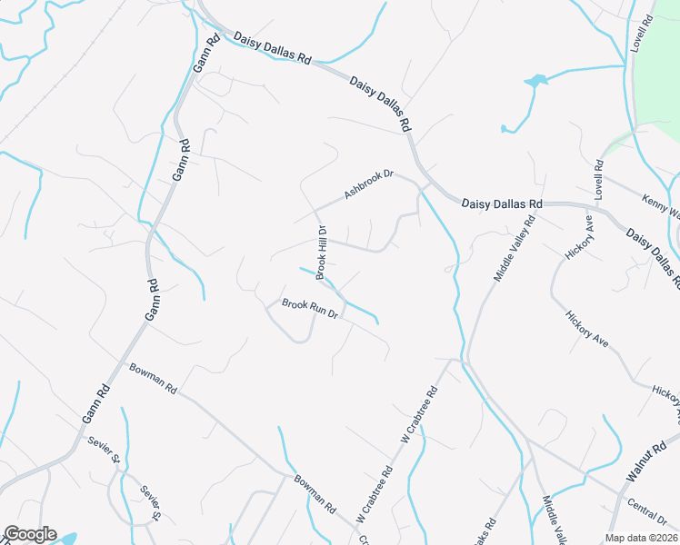 map of restaurants, bars, coffee shops, grocery stores, and more near 808 Brookcrest Lane in Soddy-Daisy