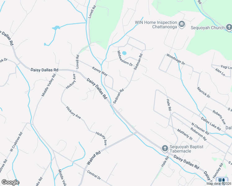 map of restaurants, bars, coffee shops, grocery stores, and more near 1077 Carol Jean Trail in Hamilton County