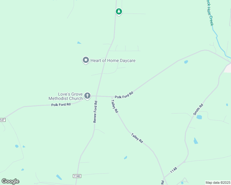 map of restaurants, bars, coffee shops, grocery stores, and more near 4435 Polk Ford Road in Stanfield