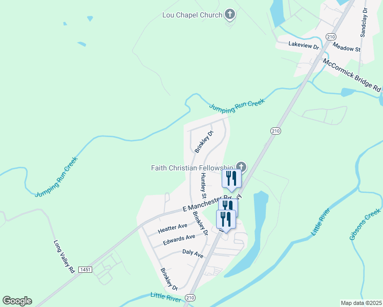 map of restaurants, bars, coffee shops, grocery stores, and more near 3201 Cronkite Street in Spring Lake