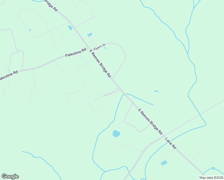 map of restaurants, bars, coffee shops, grocery stores, and more near 8405 East Reeves Bridge Road in Linden