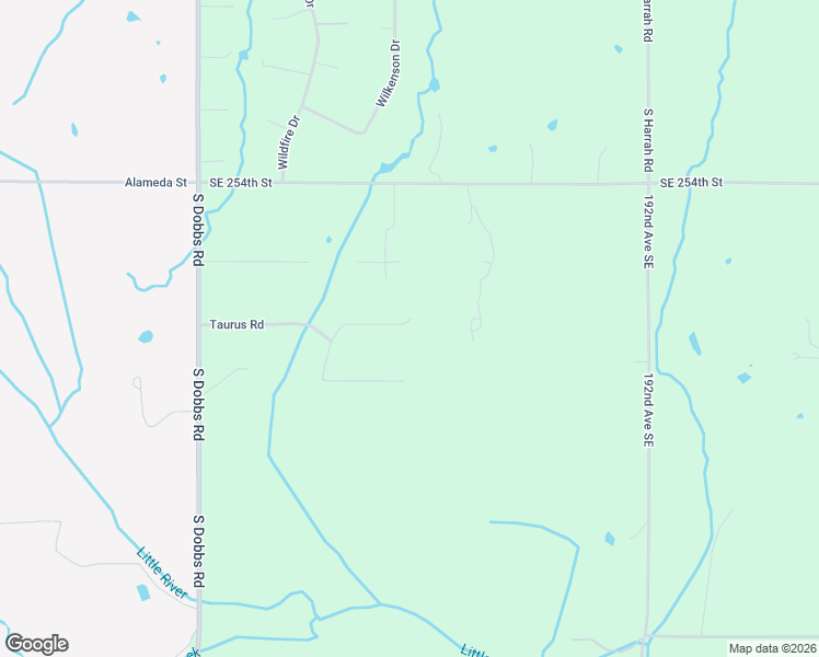 map of restaurants, bars, coffee shops, grocery stores, and more near 18550 Valley Drive in Norman