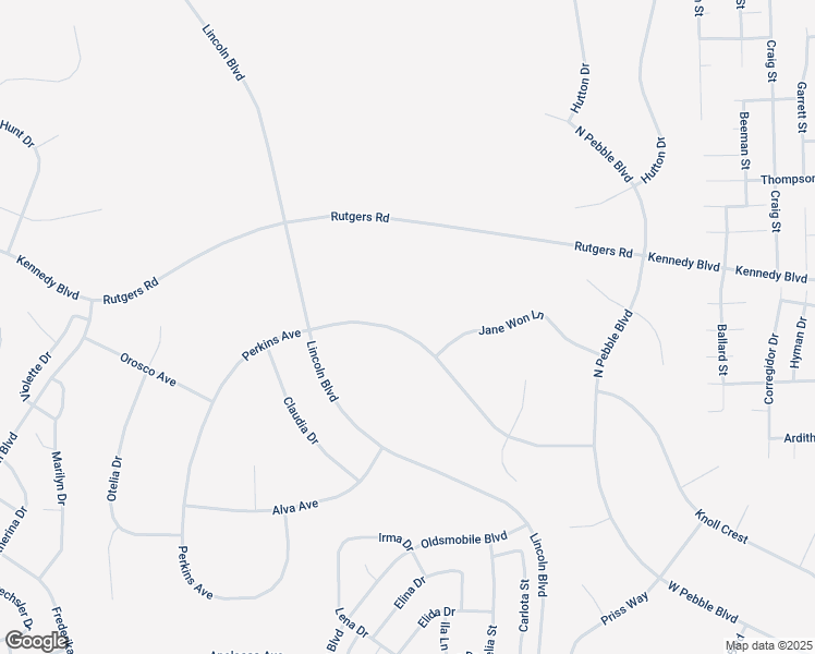 map of restaurants, bars, coffee shops, grocery stores, and more near Perkins Avenue in California City