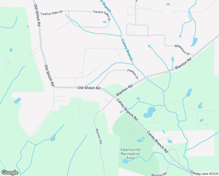 map of restaurants, bars, coffee shops, grocery stores, and more near 3290 Caney Branch Road in Adamsville