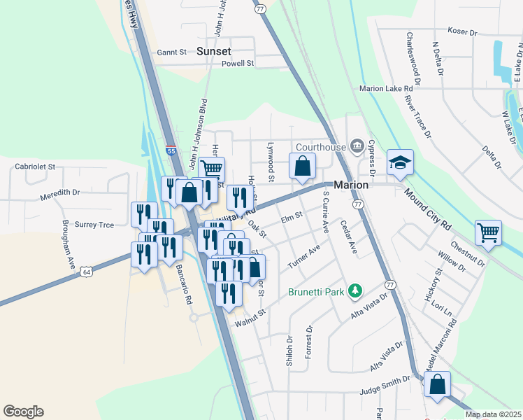 116 East Military Road, Marion AR Walk Score