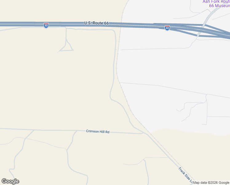 map of restaurants, bars, coffee shops, grocery stores, and more near Unnamed Road in Ash Fork