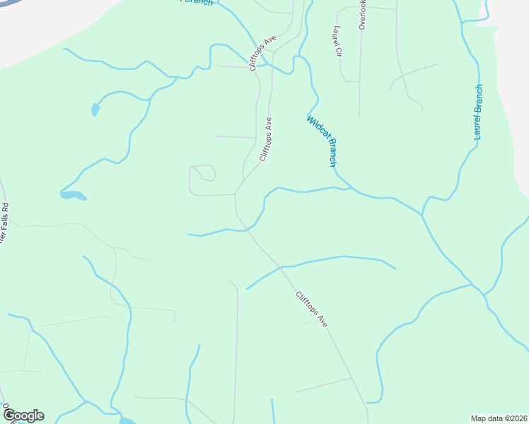 map of restaurants, bars, coffee shops, grocery stores, and more near 1524 Clifftops Avenue in Monteagle