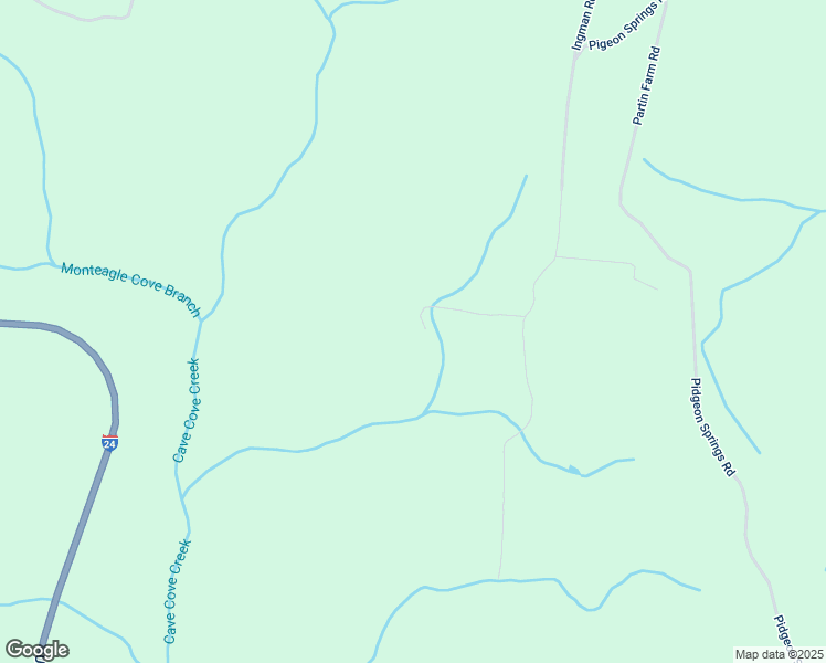 map of restaurants, bars, coffee shops, grocery stores, and more near 3300 Partin Farm Road in South Pittsburg