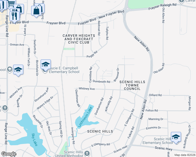 map of restaurants, bars, coffee shops, grocery stores, and more near 3233 Sandray Drive in Memphis