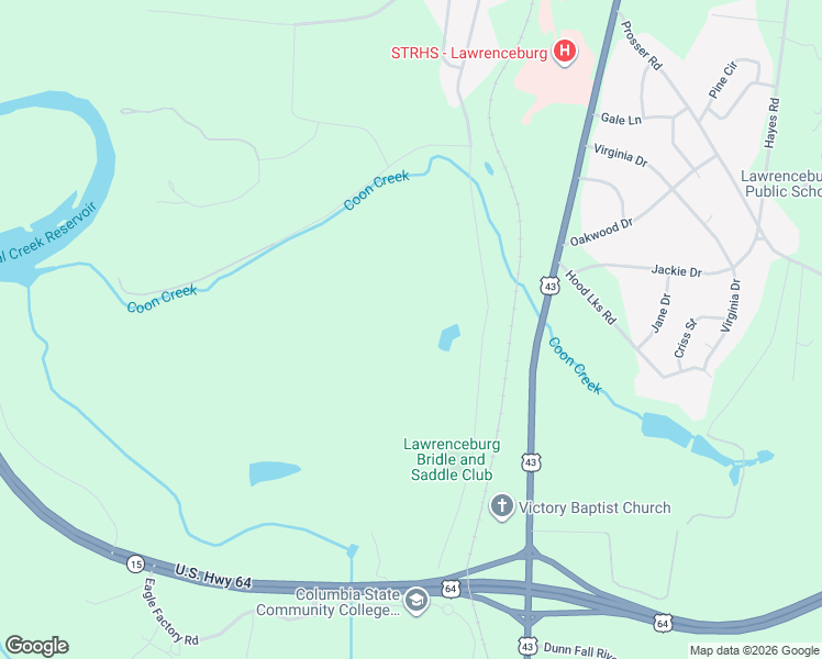map of restaurants, bars, coffee shops, grocery stores, and more near 1531 Old Florence Road in Lawrenceburg