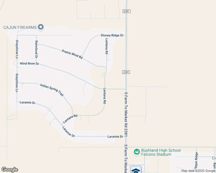 map of restaurants, bars, coffee shops, grocery stores, and more near 19300 Wind River Drive in Bushland