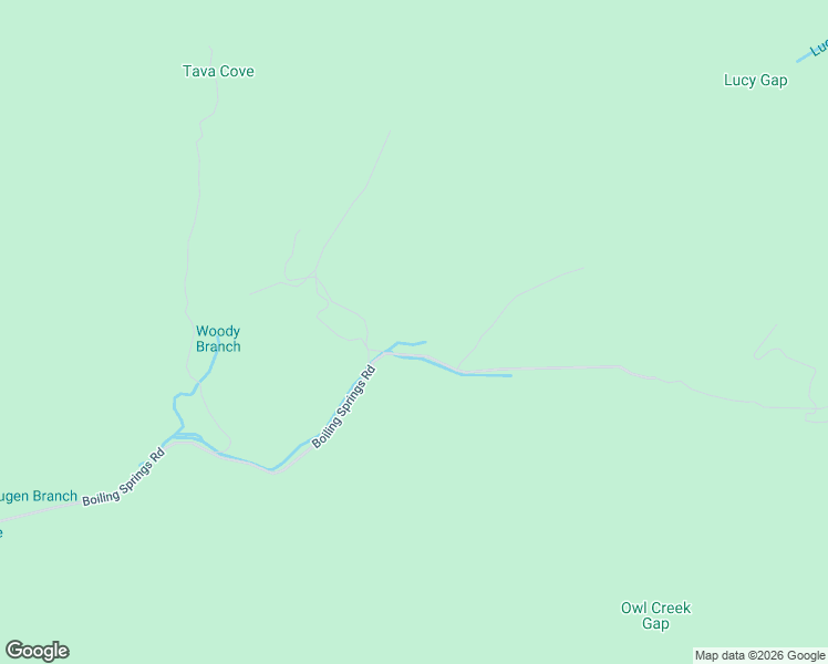 map of restaurants, bars, coffee shops, grocery stores, and more near 5125 Boiling Springs Road in Murphy