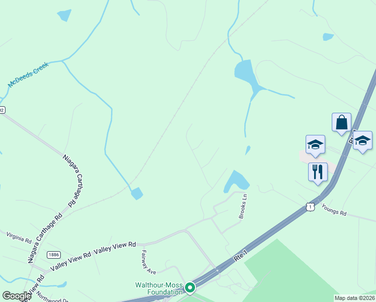 map of restaurants, bars, coffee shops, grocery stores, and more near 213 Horseshoe Drive in Southern Pines