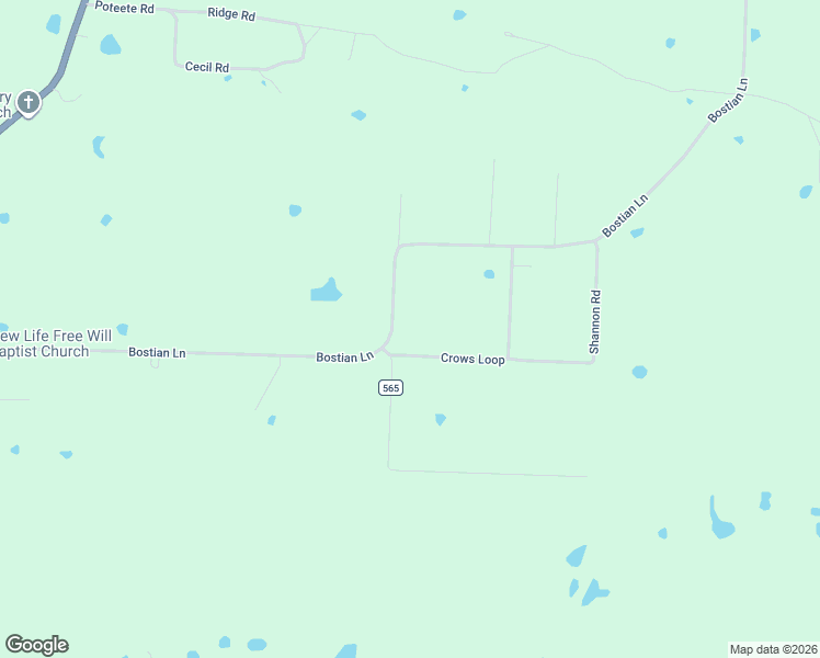 map of restaurants, bars, coffee shops, grocery stores, and more near 208 Bostian Lane in Morrilton