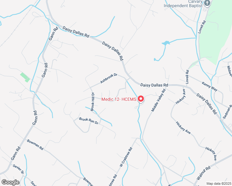 map of restaurants, bars, coffee shops, grocery stores, and more near 815 Northbrook Drive in Soddy-Daisy