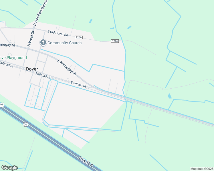 map of restaurants, bars, coffee shops, grocery stores, and more near 109 Mable Street in Dover