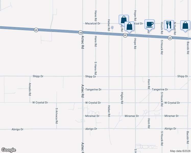map of restaurants, bars, coffee shops, grocery stores, and more near 4432 Shipp Drive in Golden Valley