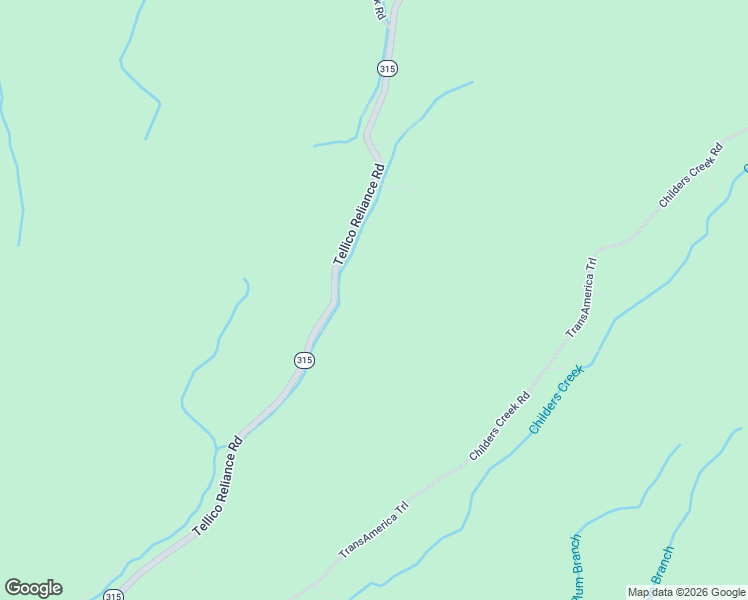 map of restaurants, bars, coffee shops, grocery stores, and more near 1120 Tellico Reliance Road in Reliance