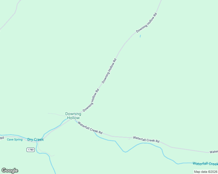 map of restaurants, bars, coffee shops, grocery stores, and more near 1709 Downing Hollow Road in Waynesboro