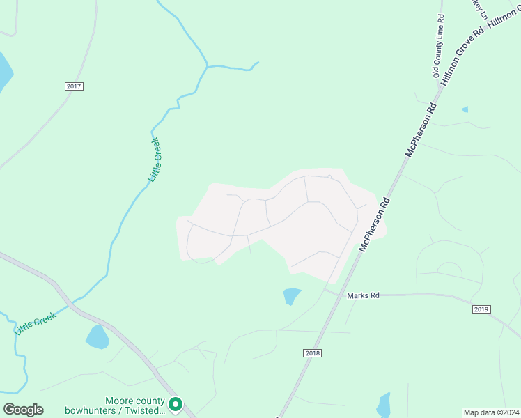 map of restaurants, bars, coffee shops, grocery stores, and more near 112 Lothian Ln. in Cameron