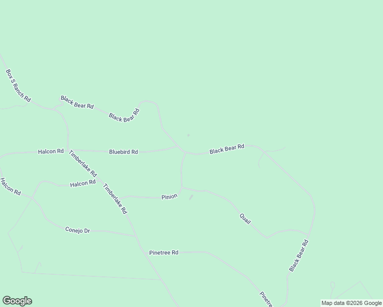 map of restaurants, bars, coffee shops, grocery stores, and more near Black Bear Road in Ramah