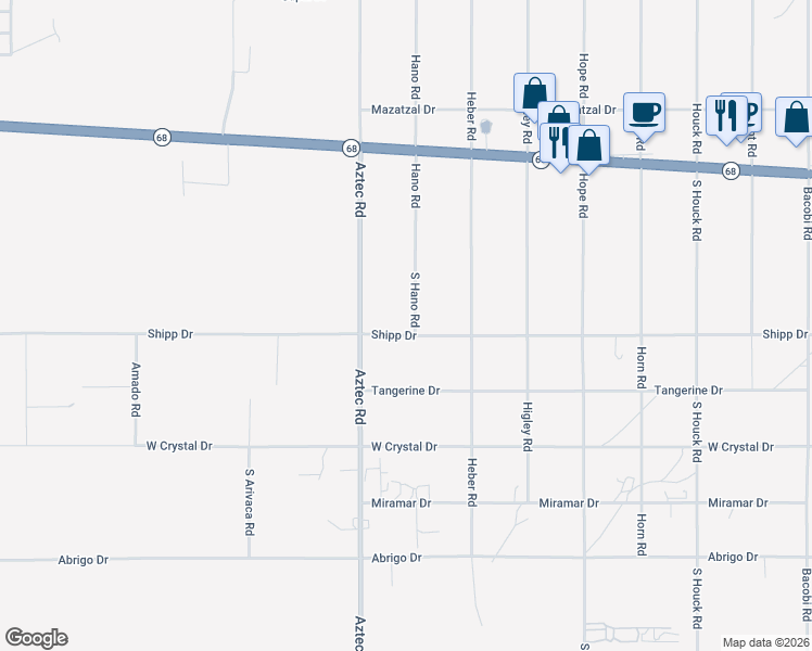 map of restaurants, bars, coffee shops, grocery stores, and more near 4432-4498 Shipp Drive in Golden Valley