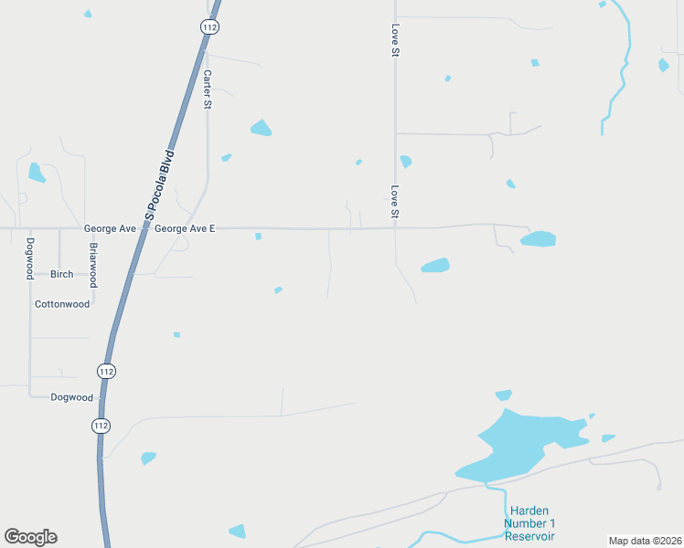 map of restaurants, bars, coffee shops, grocery stores, and more near 301 George Avenue East in Pocola