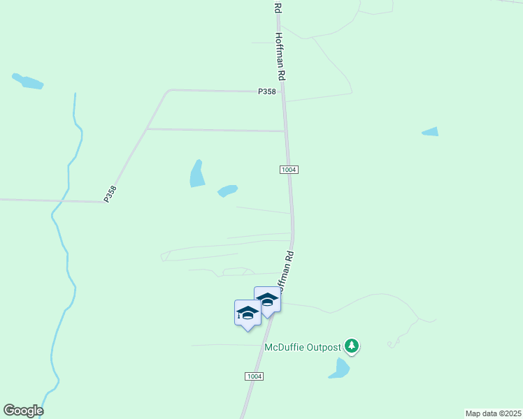 map of restaurants, bars, coffee shops, grocery stores, and more near Barnes Lane in Moore County