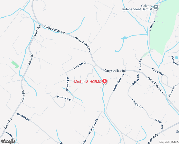 map of restaurants, bars, coffee shops, grocery stores, and more near 823 Northbrook Drive in Soddy-Daisy