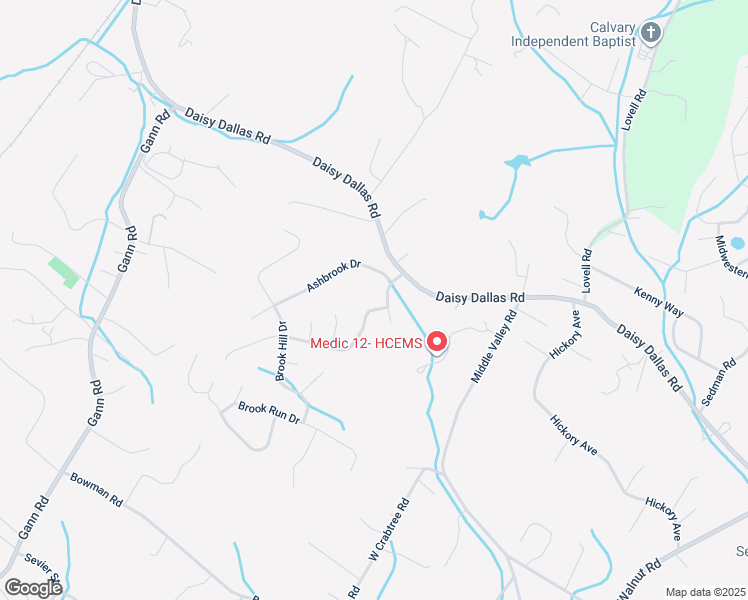 map of restaurants, bars, coffee shops, grocery stores, and more near 823 Northbrook Drive in Soddy-Daisy