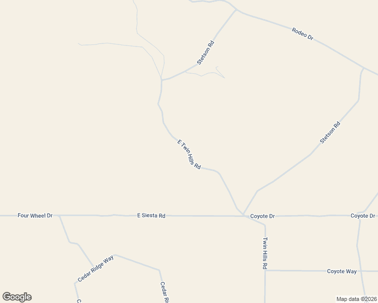 map of restaurants, bars, coffee shops, grocery stores, and more near East Twin Hills Road in Mohave County