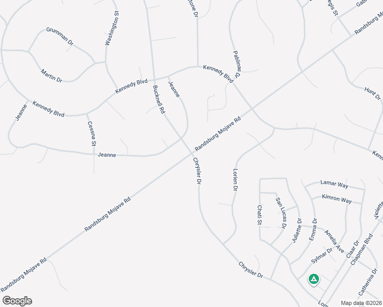 map of restaurants, bars, coffee shops, grocery stores, and more near Randsburg Mojave Road in California City