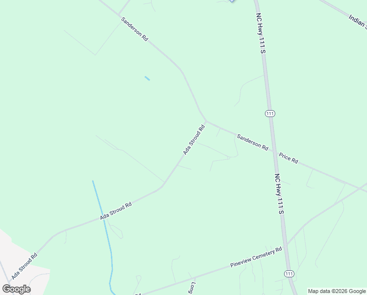 map of restaurants, bars, coffee shops, grocery stores, and more near 547 Ada Stroud Road in Seven Springs