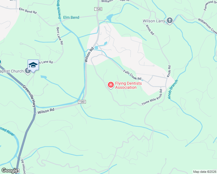 map of restaurants, bars, coffee shops, grocery stores, and more near 515 Three Mile Knob Road in Pisgah Forest