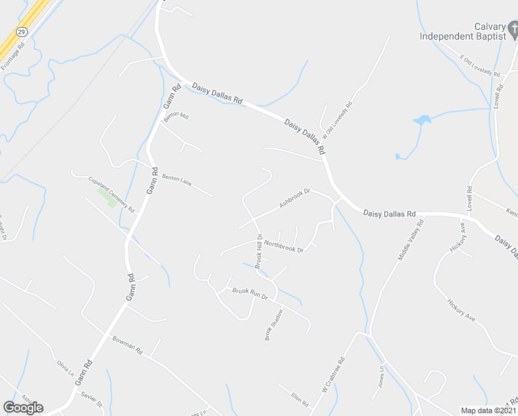 map of restaurants, bars, coffee shops, grocery stores, and more near 705 Ashbrook Drive in Soddy-Daisy