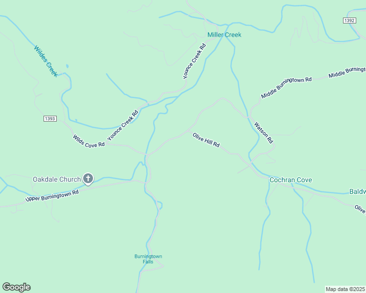 map of restaurants, bars, coffee shops, grocery stores, and more near 4682 Upper Burningtown Road in Franklin