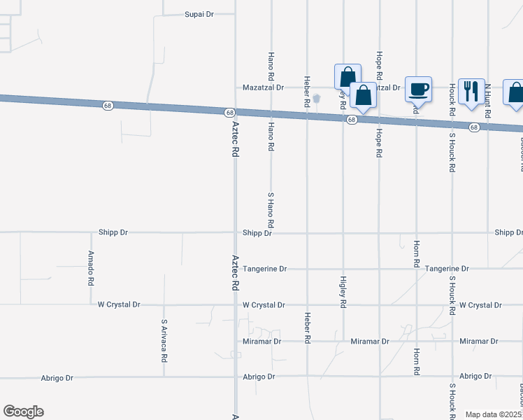 map of restaurants, bars, coffee shops, grocery stores, and more near 377 County Highway 205 in Golden Valley