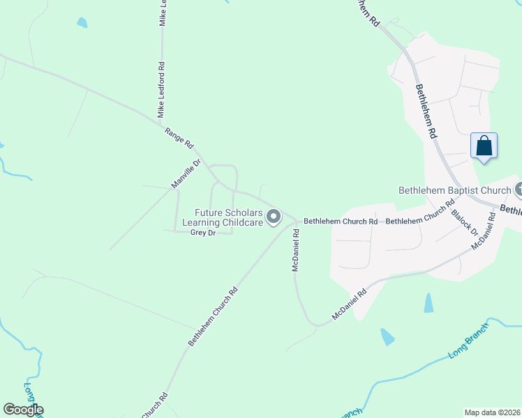 map of restaurants, bars, coffee shops, grocery stores, and more near 409 Greyfield Drive in Kings Mountain