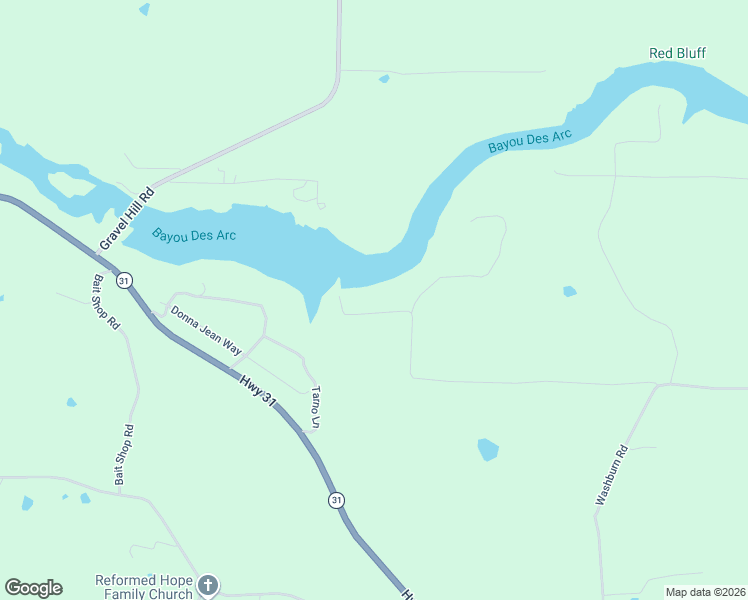 map of restaurants, bars, coffee shops, grocery stores, and more near 119 Tree Lakes Drive in Searcy