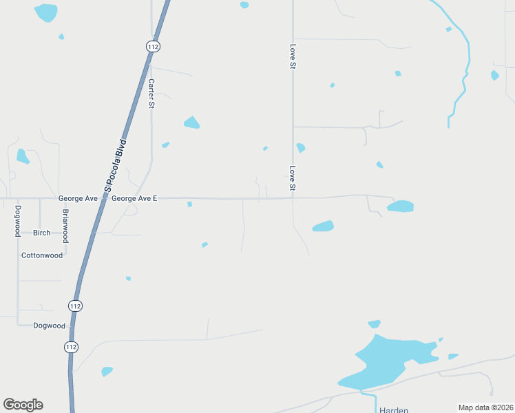 map of restaurants, bars, coffee shops, grocery stores, and more near 301 George Avenue East in Pocola