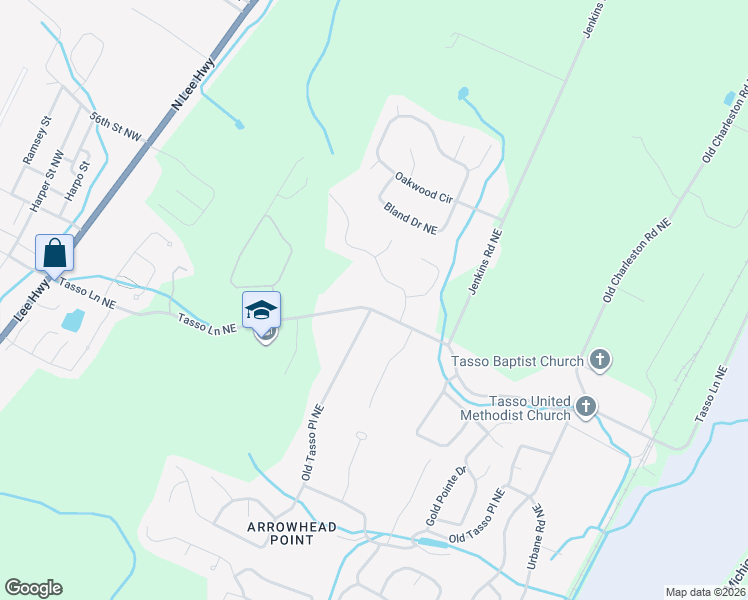 map of restaurants, bars, coffee shops, grocery stores, and more near 775 Tasso Lane Northeast in Cleveland