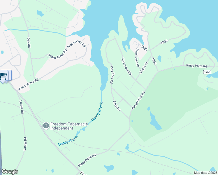 map of restaurants, bars, coffee shops, grocery stores, and more near 9723 Pine Tree Road in Norwood