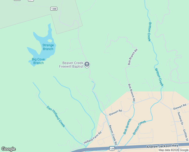 map of restaurants, bars, coffee shops, grocery stores, and more near 820 Beaver Creek Road in Andrews